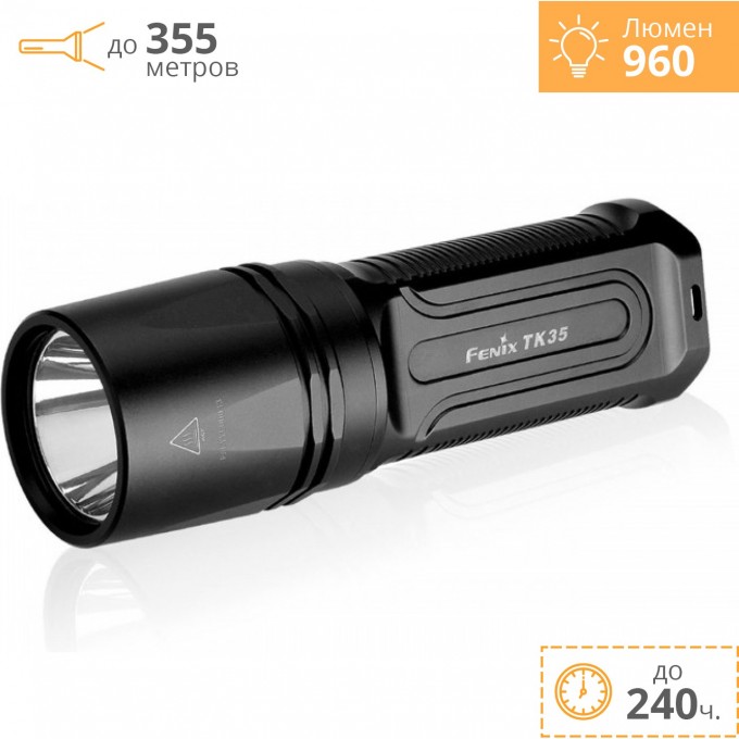 Фонарь FENIX TK35 (2015 EDITION) CREE XM-L2 (U2) TK352015L2U2 Фонарь FENIX TK35 (2015 EDITION) CREE XM-L2 (U2) TK352015L2U2